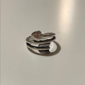 Arrow and Heart James Avery Ring (size 9)